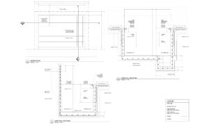 Foundation Detail Shop Drawing