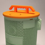 3D Model of Site Drainer