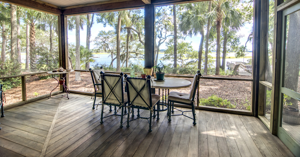 Covered Deck