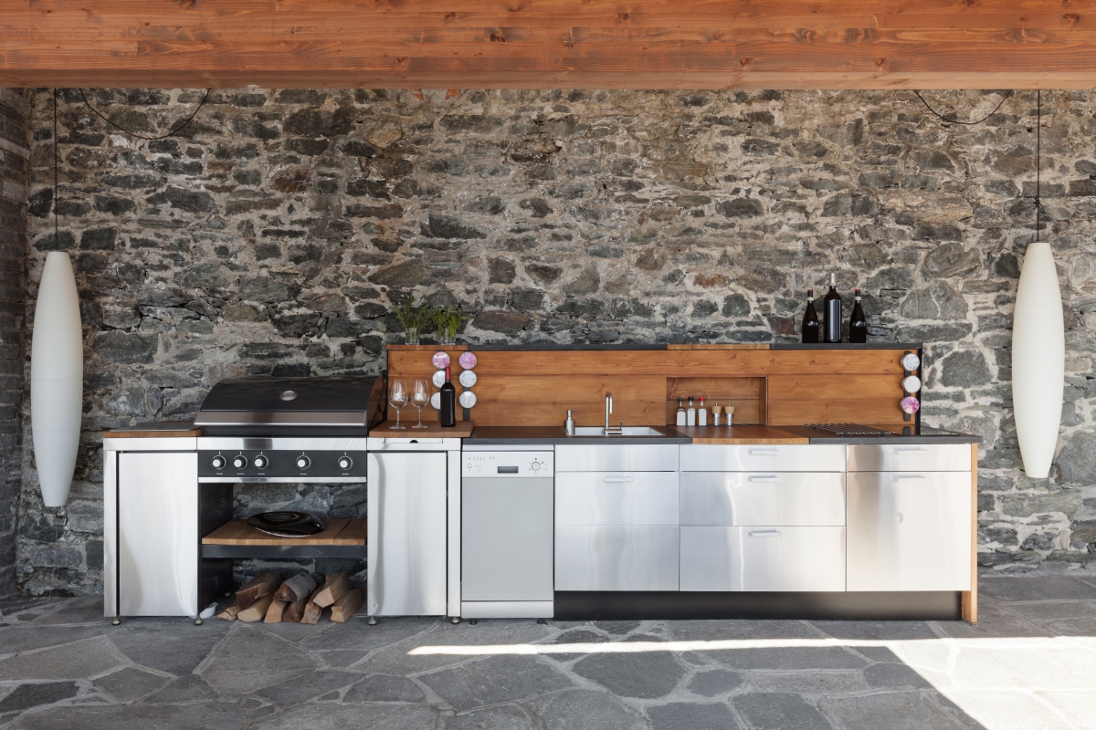 Modern Outdoor KitchenModern Outdoor Kitchen
