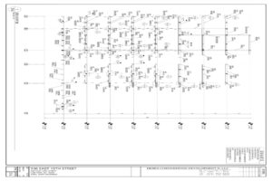 Steel Shop Drawing for New York Building