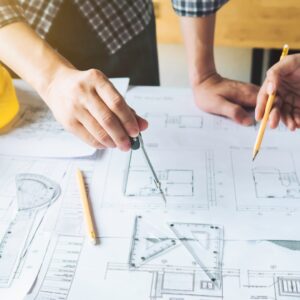 blueprint of building
