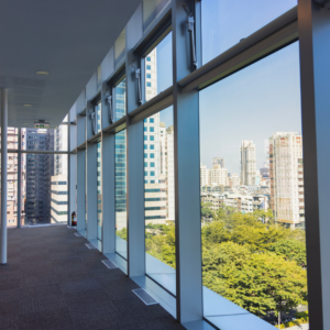 Image of a building with big windows