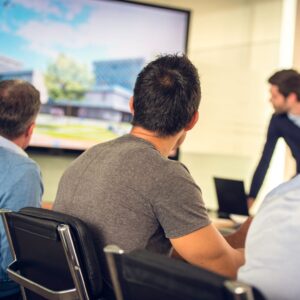 presenting 3D renderings to stakeholders