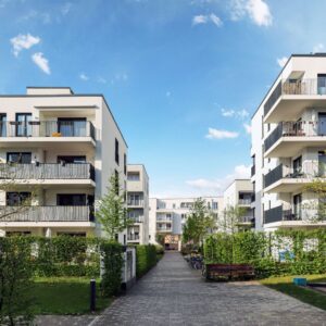 3D rendering of buildings