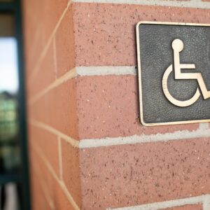 Wheelchair ADA sign