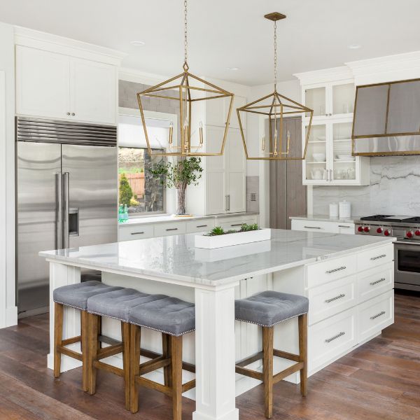 completed kitchen renovation