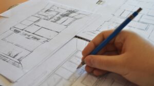 sketching architecture drawing